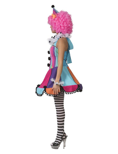 Regenboog clown jurkje Patty dames — foto 2