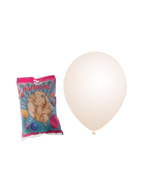 Transparante latex  ballonnen 30cm