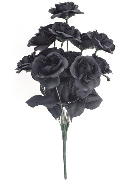 Zwarte rozen boeket