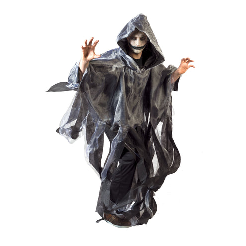 Grijze Zombie cape voor Halloween — foto 2
