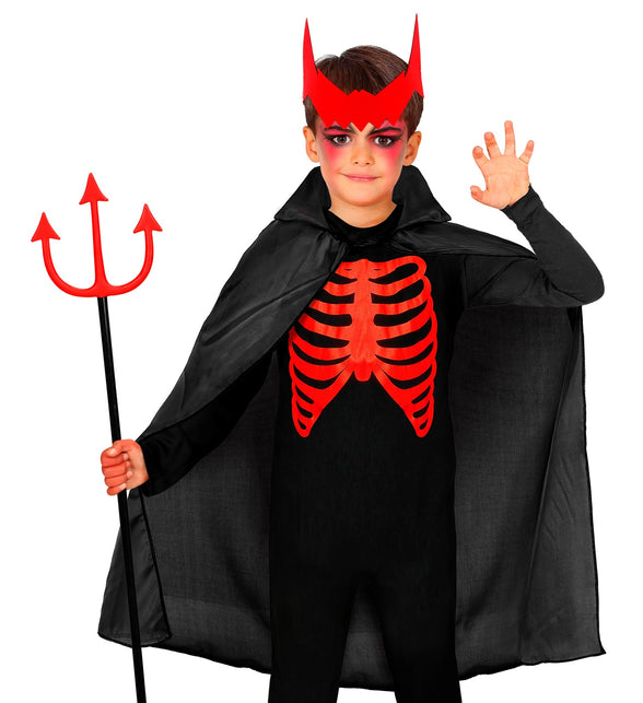 Zorro cape rood of zwart kind — foto 3