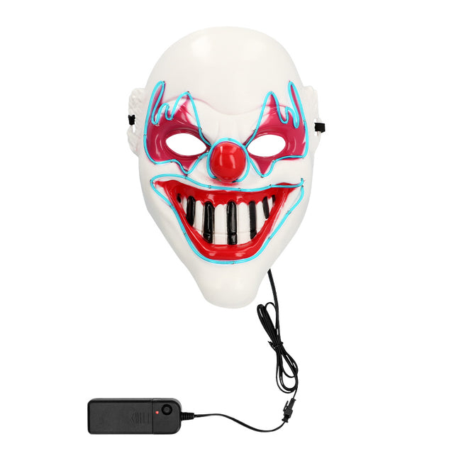 LED masker Clown horror licht