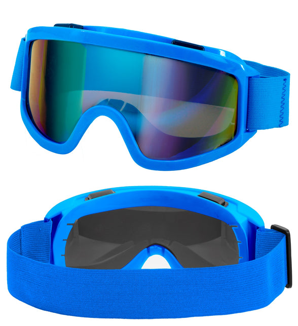 Skibril blauw