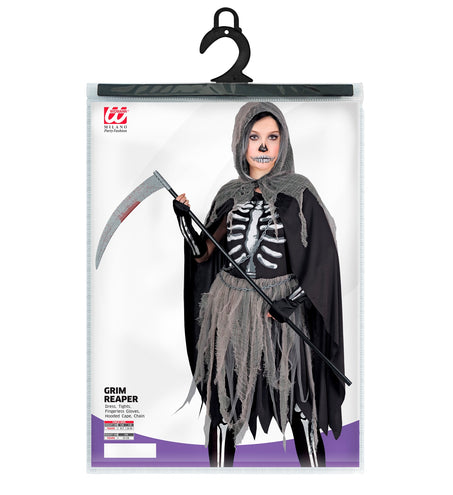 Grimreaper kostuum voor kinderen Skelety — foto 5