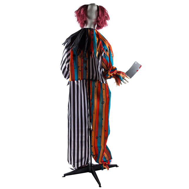 Staande decoratie Clown Butcher close-up