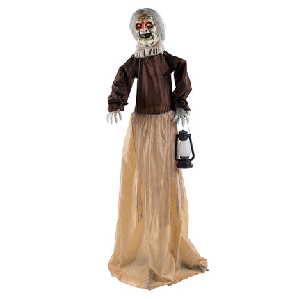 Staande decoratie Lantern witch sfeer