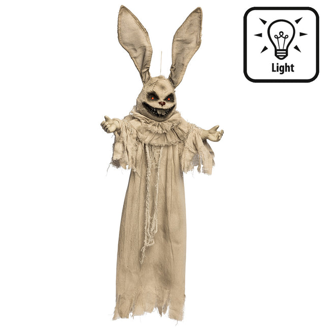 Hangdecoratie Hell bunny 110 cm Halloween LED