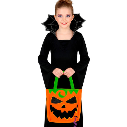 Tas trick-or-treat pompoen sfeerbeeld – verkleedkleding