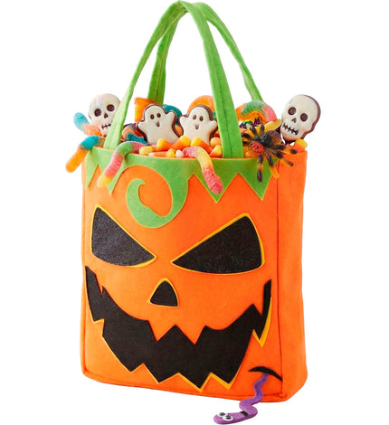 Tas trick-or-treat pompoen vooraanzicht – verkleedkleding