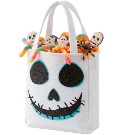 Tas trick-or-treat spook vooraanzicht – verkleedkleding