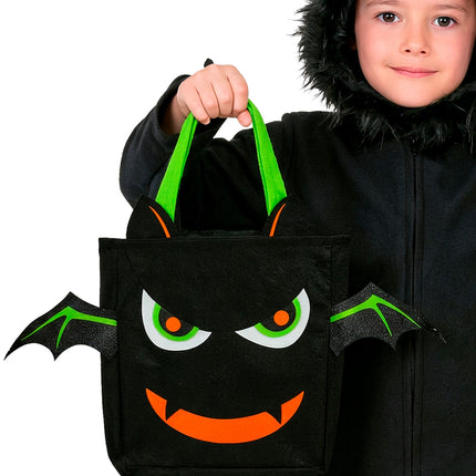 Tas trick-or-treat vleermuis detailopname – verkleedkleding