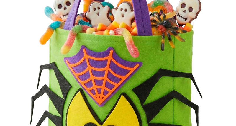 Tas trick-or-treat spin vooraanzicht – verkleedkleding