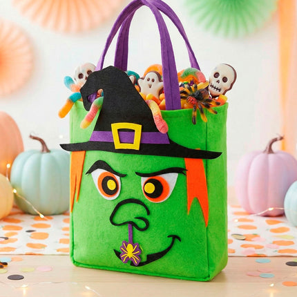 Tas trick-or-treat heksen close-up – verkleedkleding