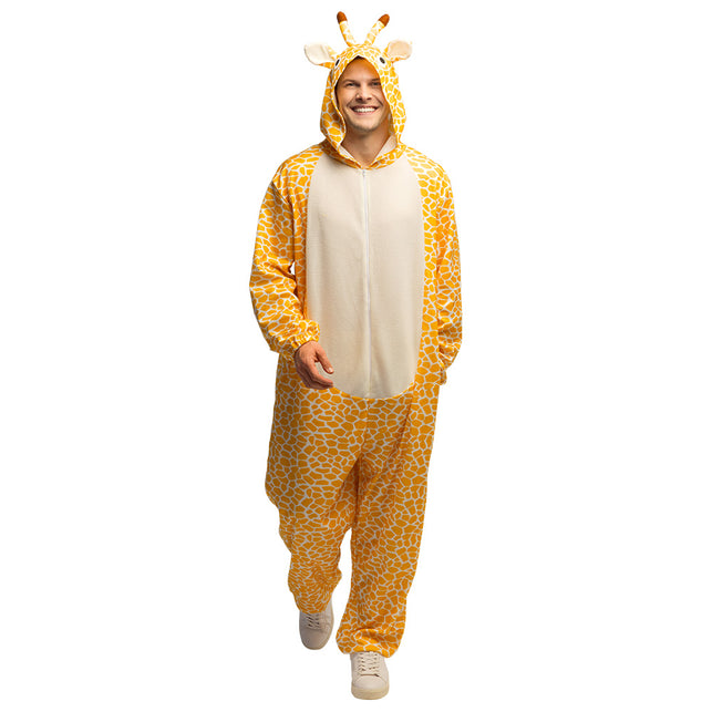 Pluche giraffepak met lange hals