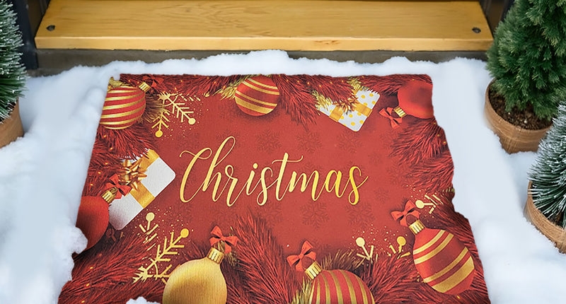 Deurmat Christmas kerst