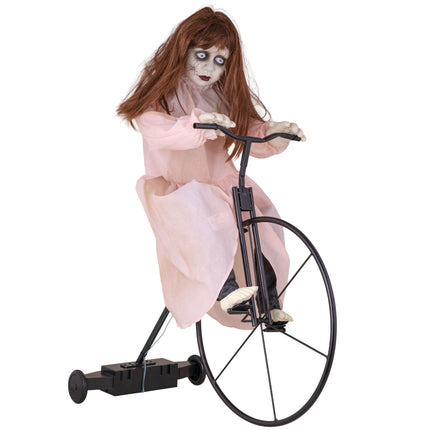 Cycling Cindy 94 cm animatronic