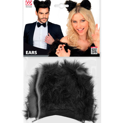 Haar clips kat oortjes zijaanzicht – accessoires