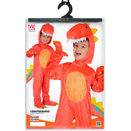 Dinosaurus jumpsuit voor jongens close-up – kostuums