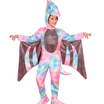 Pterodactyl jumpsuit voor meisjes detailopname – kostuums