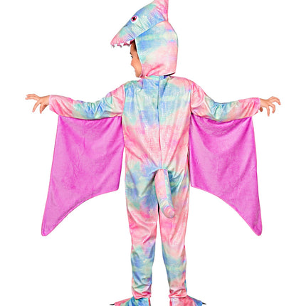 Pterodactyl jumpsuit voor meisjes close-up – kostuums