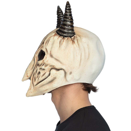 Latex hoofdmasker Ram schedel — foto 3