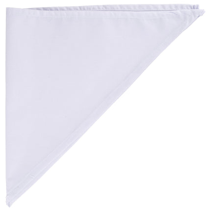 6 witte sjaaltjes set