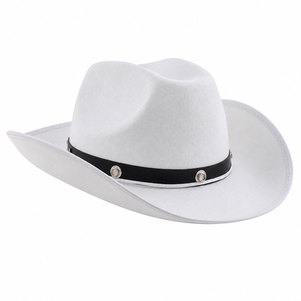 Cowboy hat Glenn in black or brown