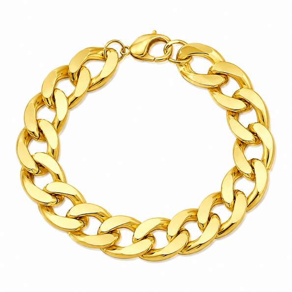 Pimp bracelet fake gold coarse model