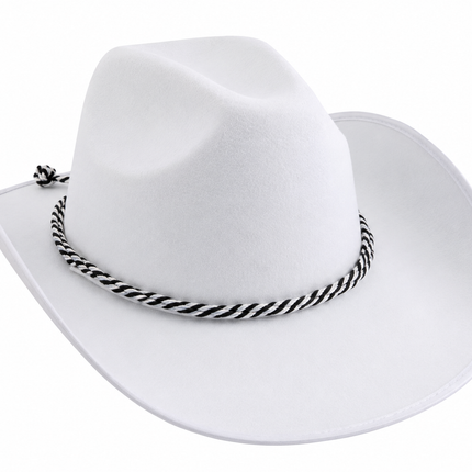 Cowboy hat Martijn in black or brown
