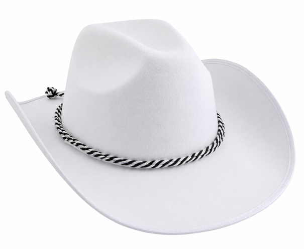 Cowboy hat Martijn in black or brown