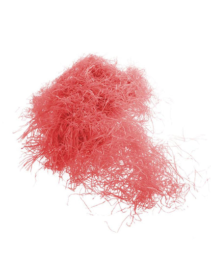 Ballonconfetti rood, hoopje fijne rode confettisliertjes van 100 gram om doorzichtige ballonnen te vullen