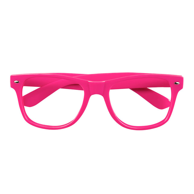 Boland 3 Feestbrillen neon roze