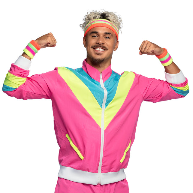Boland 3 Zweetbandjes neon