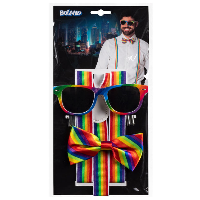 Boland Accessoireset regenboog