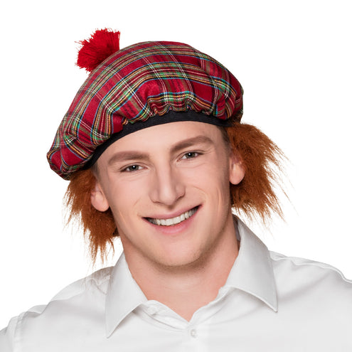 Boland Baret Mr Tartan rood