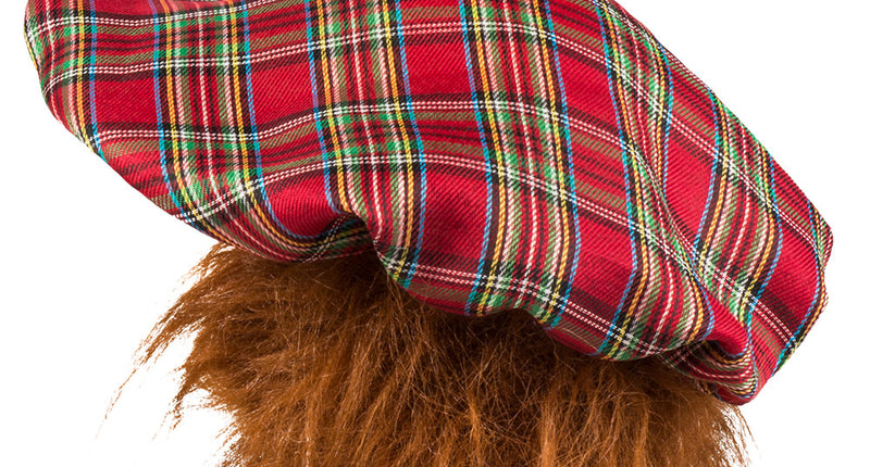 Boland Baret Mr Tartan rood