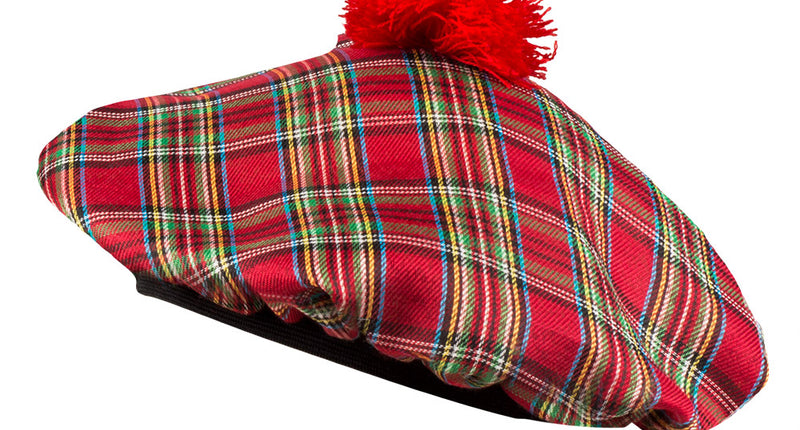 Boland Baret Mrs Tartan rood
