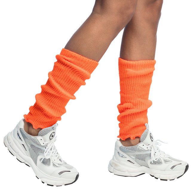 Boland Beenwarmers Basic neon oranje