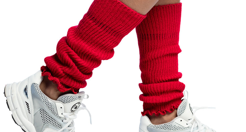 Boland Beenwarmers Basic rood