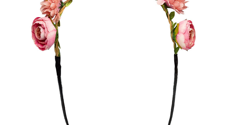 Boland Bloemen hoofdband Eivissa roze