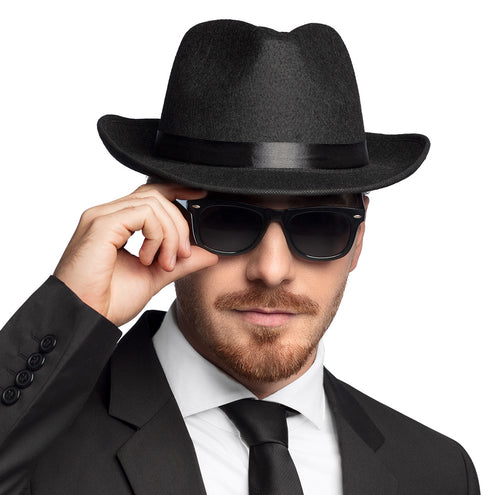 Boland Blues brother bril zwart karakter