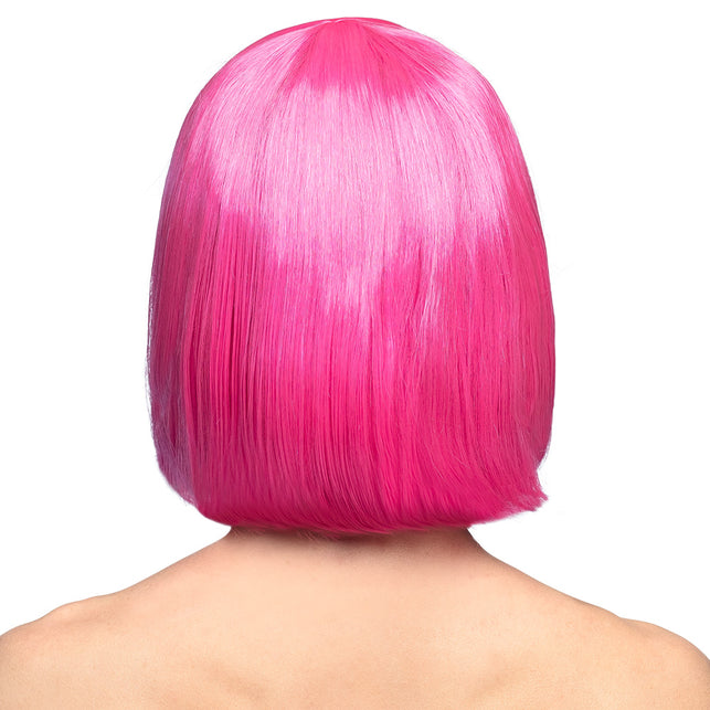 Boland Boblijn pruik Cabaret icy roze
