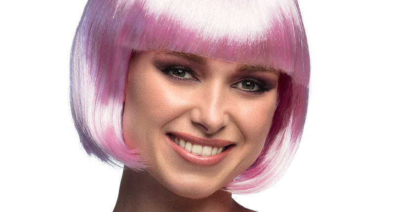 Boland Boblijn pruik Cabaret licht roze