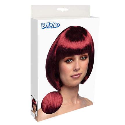 Boland Boblijn pruik Cabaret mahonie bruin