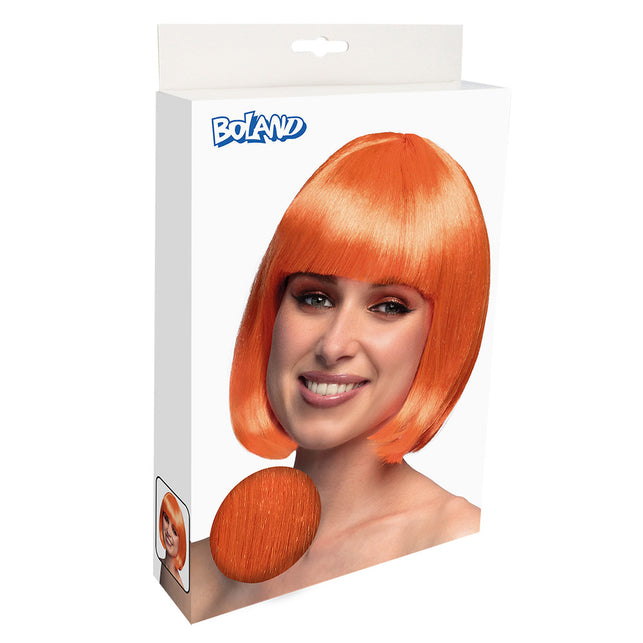 Boland Boblijn pruik Cabaret oranje