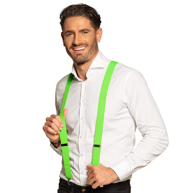 Boland Bretels Basic neon groen