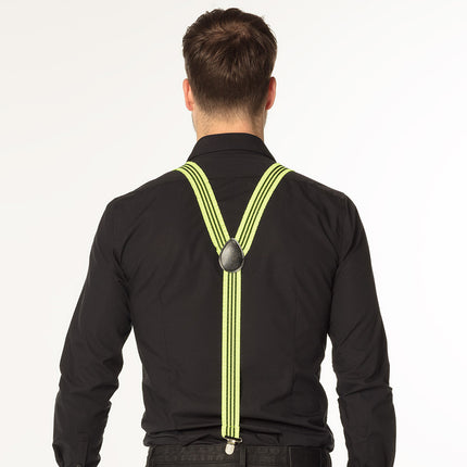 Boland Bretels Ruches neon geel