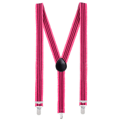 Boland Bretels Ruches neon roze