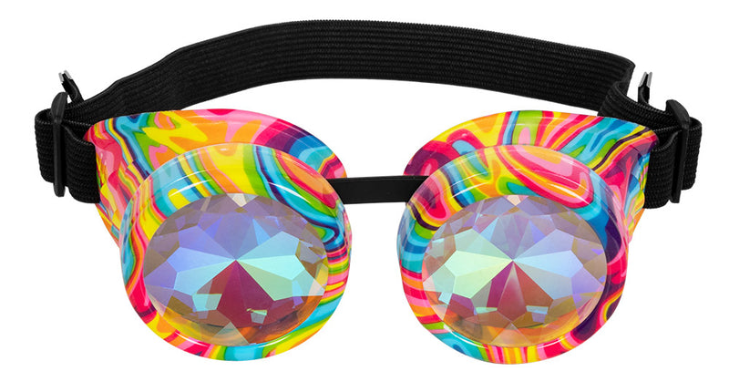 Boland Bril Bubble steampunk regenboog