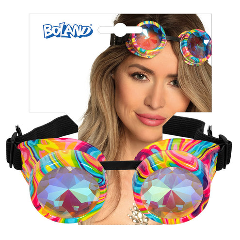 Boland Bril Bubble steampunk regenboog